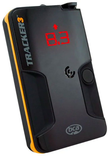 Snowmobile avalanche beacon clearance